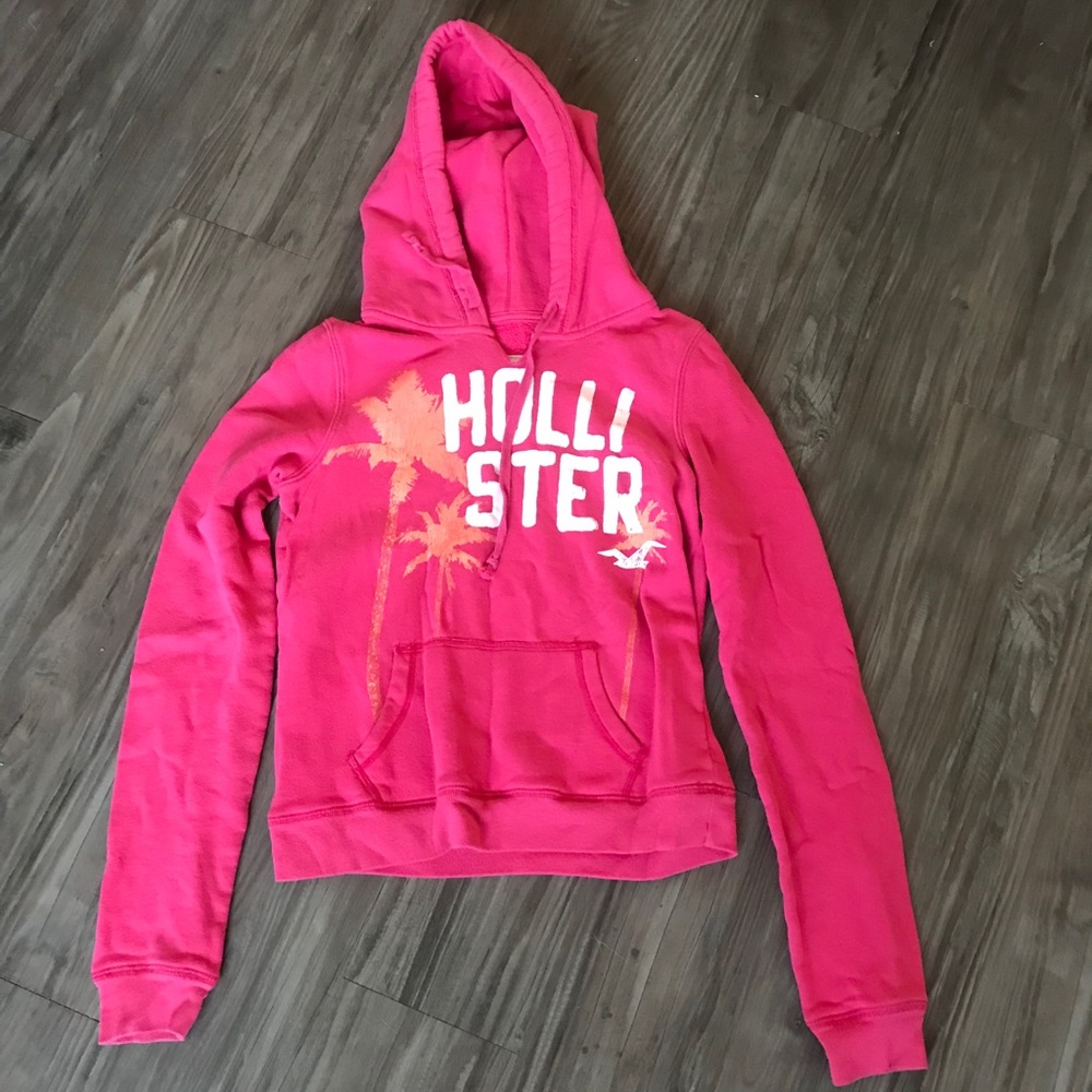 Hollister Pink Hoodie